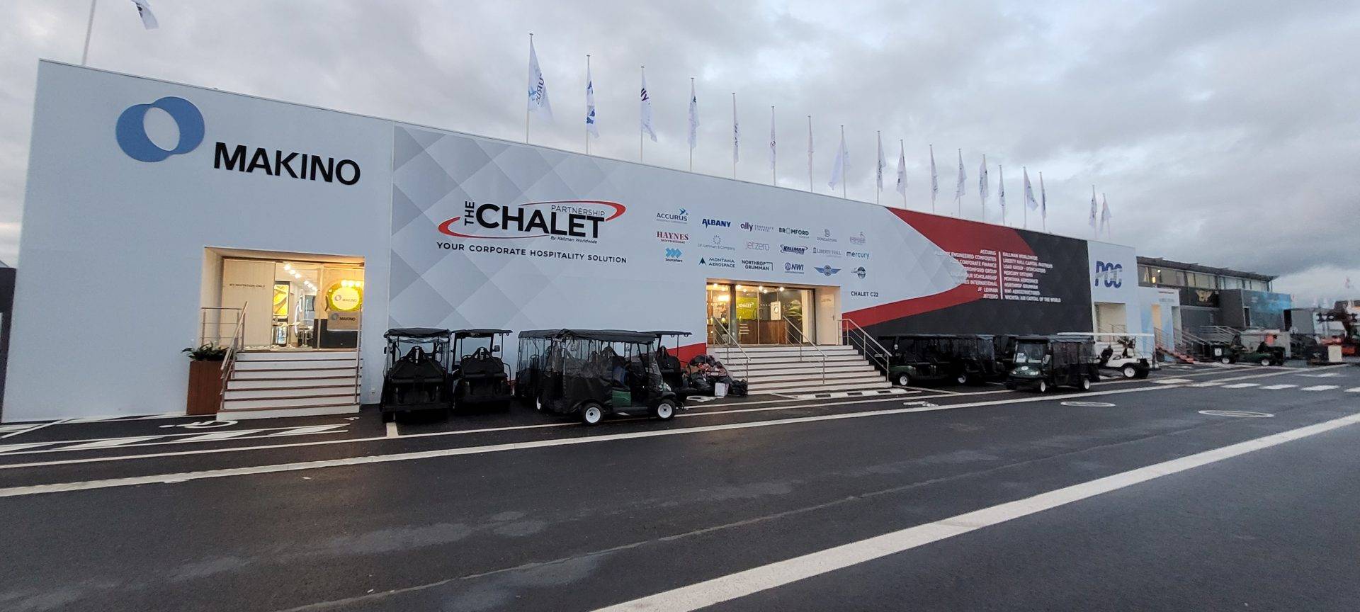 Partnership Chalet – Paris Air Show