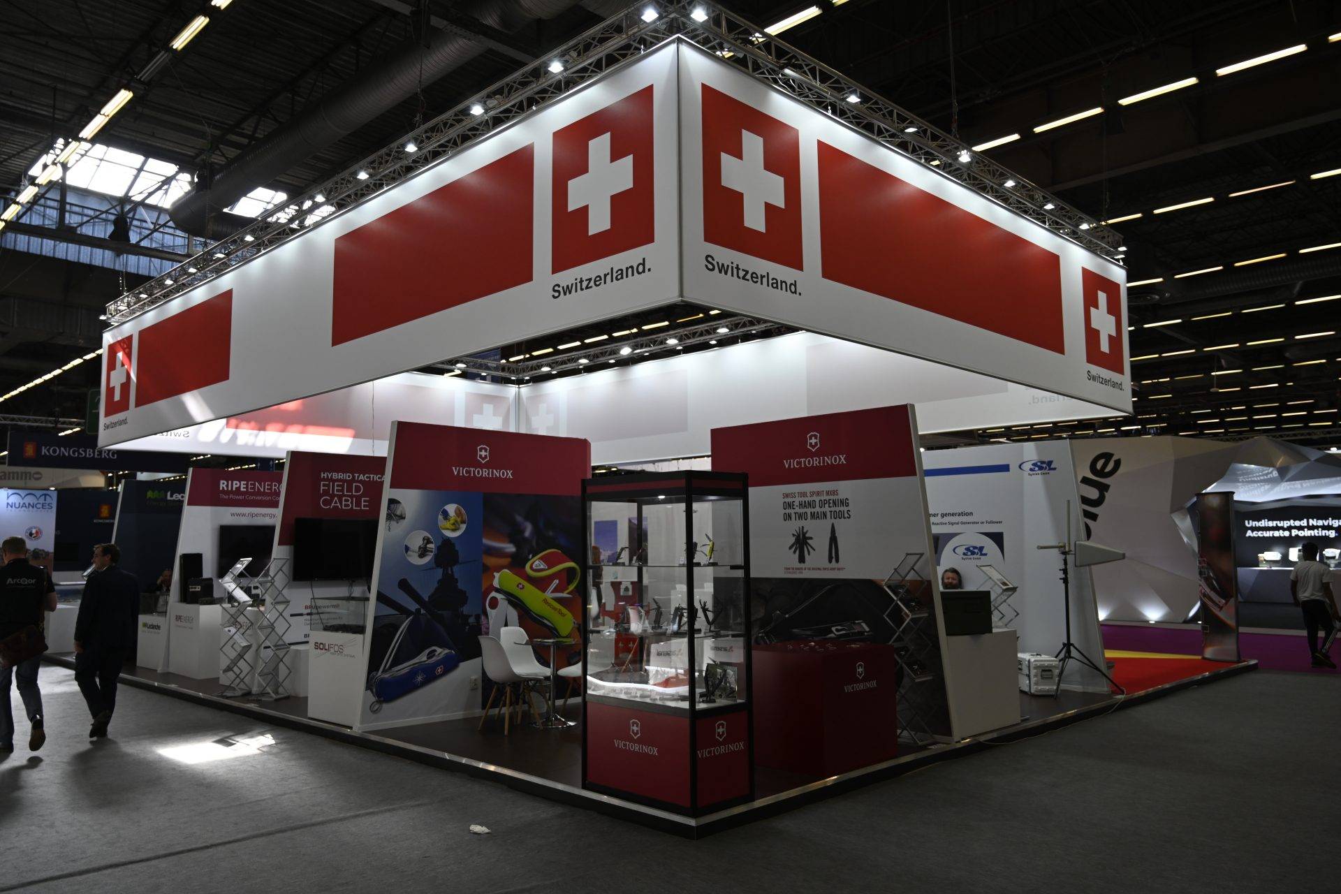 Swiss Pavilion-Eurosatory