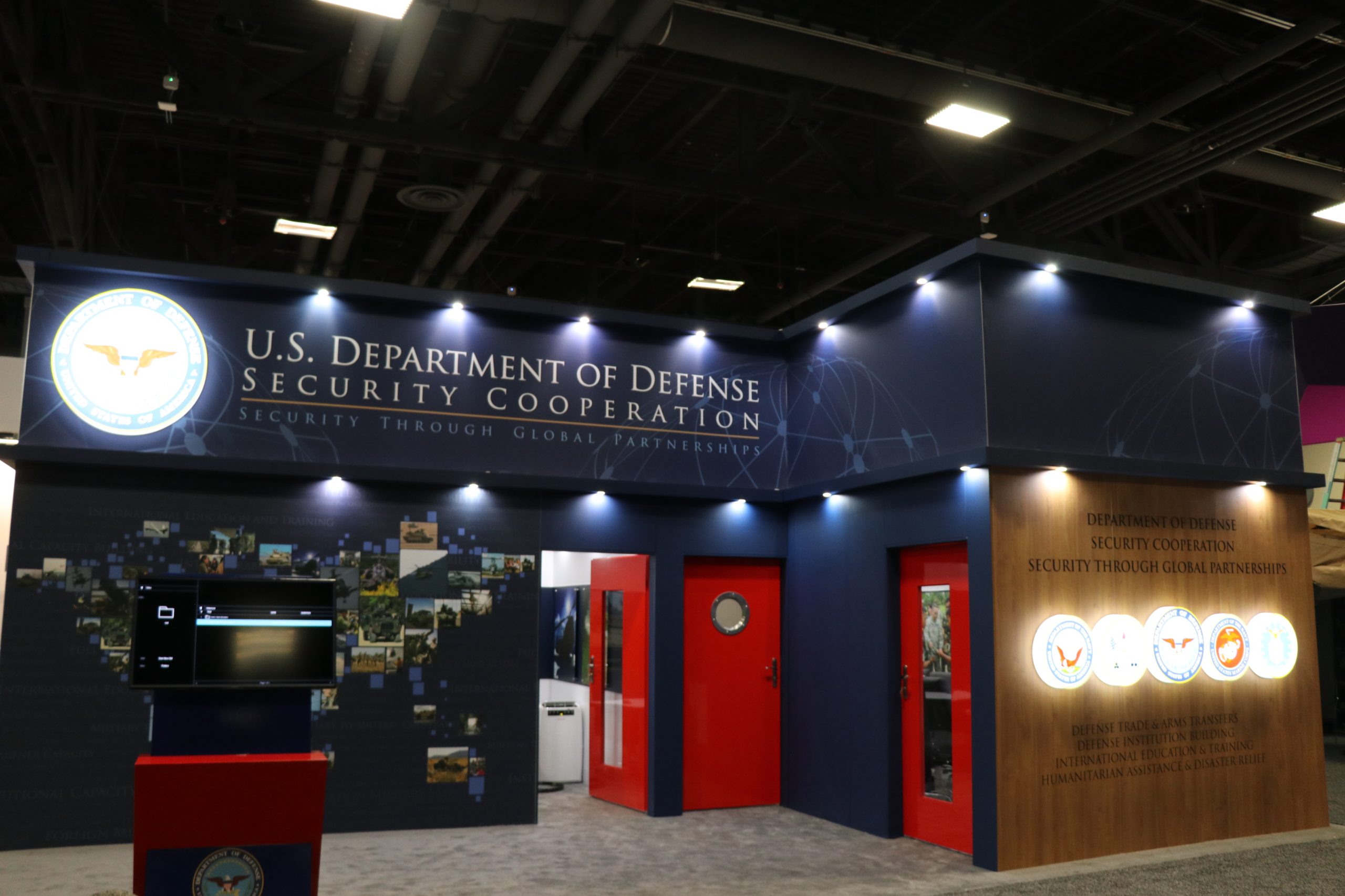 US Defence Expo Booth Design Layout