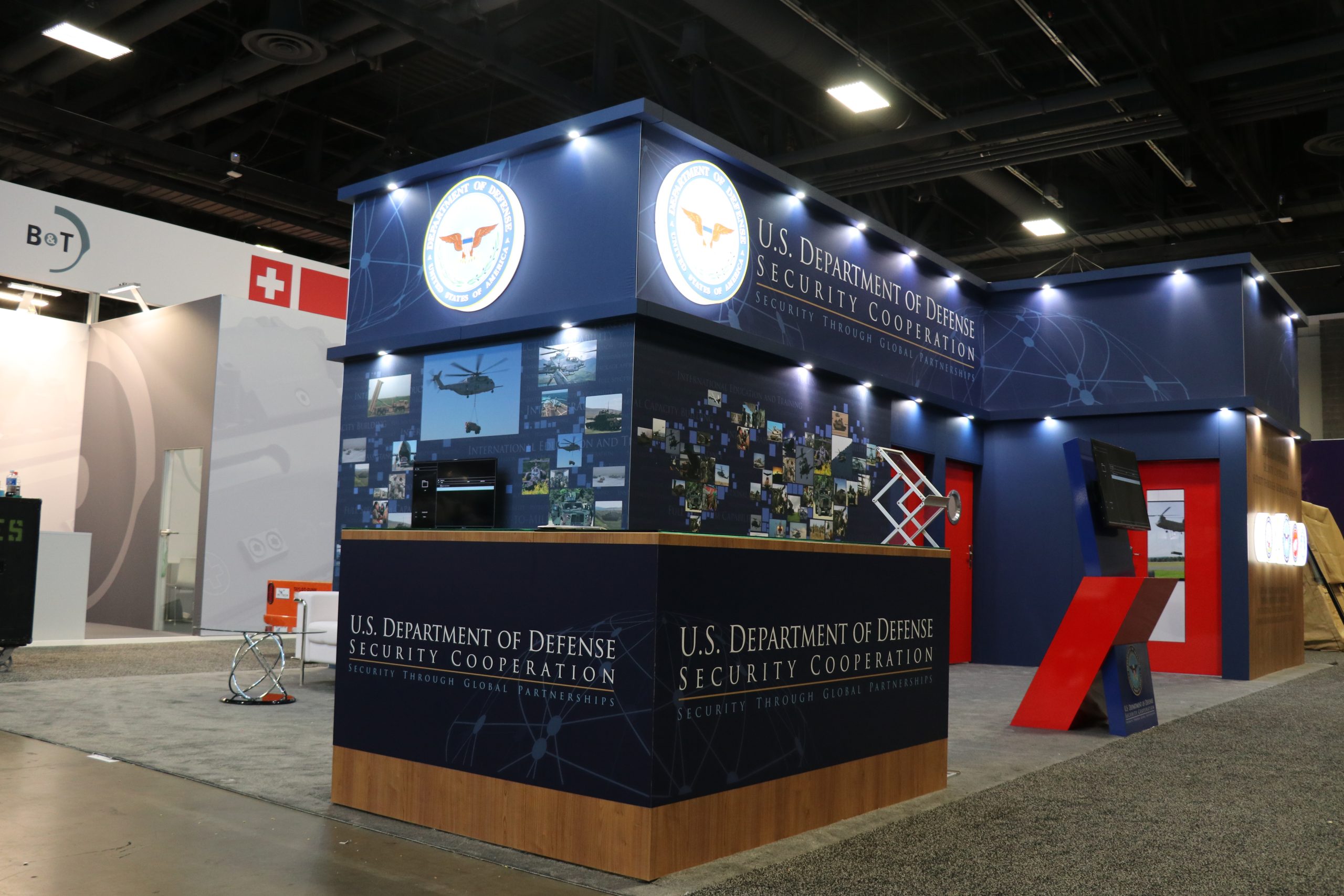 Turnkey Exhibit Department of Defence US