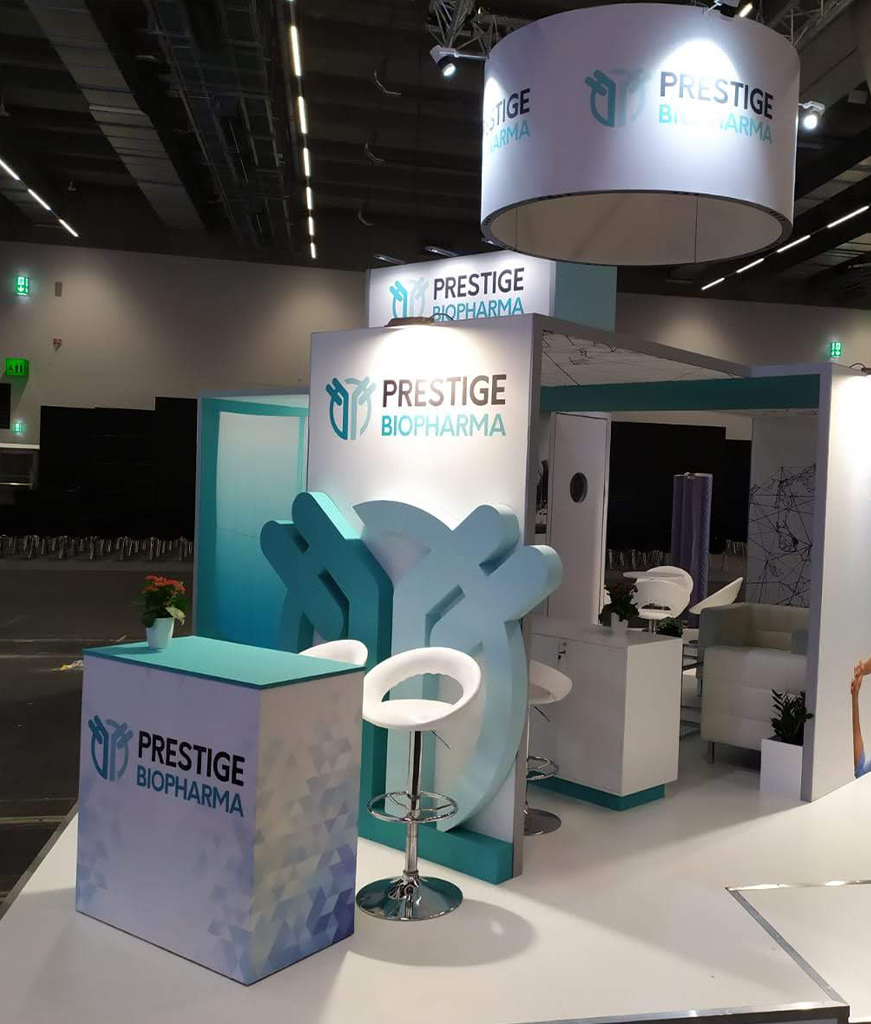 Prestige biopharma sustainable display - XS-worldwide