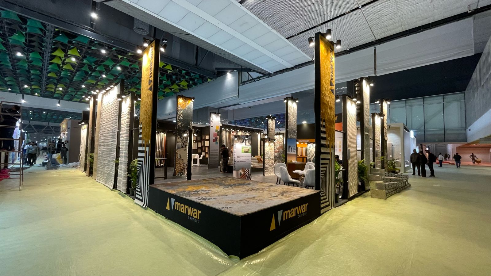 Marwar Carpets - trade show display design